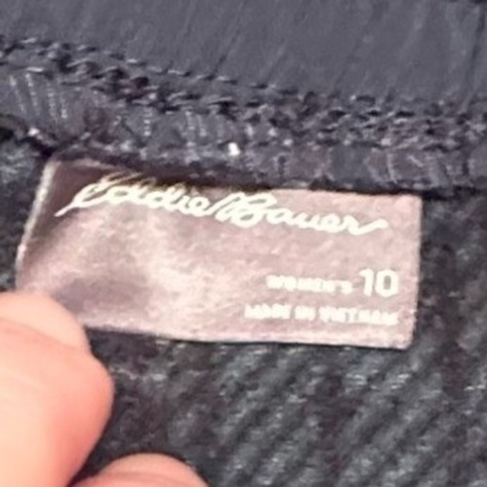 Eddie Bauer First Ascent Guide Pro Lined Pants Womens 10 Black Fleece Hiking - Picture 6 of 10